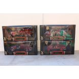 FOUR ROAD SIGNATURE SERIES 1920s, 1930s MODEL FIRE ENGINES, 1:24 scale die cast models (4)