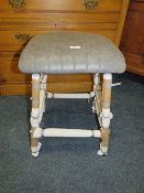 A MODERN LOW STOOL H-63 CM