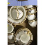 A SMALL TRAY OF ALLERTONS TEA AND COFFEE WARE