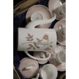 A TRAY OF SUSIE COOPER COFFEE WARE