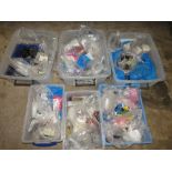 A LARGE SELECTION OF ELECTRONIC AND ELECTRICAL COMPONENTS, TO INCLUDE CAPACITORS, MINIATURE