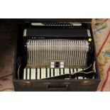 A HOHNER CONTESSA 1M CASED ACCORDION