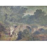 TWO LATE 19TH / EARLY 20TH CENTURY OIL PAINTINGS OF RURAL SCENES