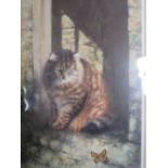 THREE SIGNED LIMITED EDITION DAVID SHEPHERD PRINTS, 'WHISKY THE FARMYARD CAT' 4 / 650, 'HAGGIS OF