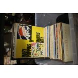 A LARGE QUANTITY OF LPS RECORDS TO INCLUDE EASY LISTENING, CLASSICAL, POP MUSIC TOGETHER WITH A