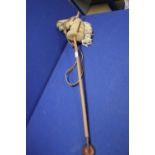 A VINTAGE HOBBY HORSE