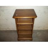 AN ERCOL STORAGE DISPLAY CD SHELF