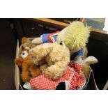 A LARGE SELECTION OF SOFT TOYS