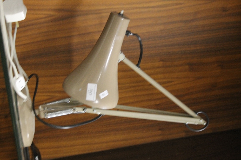 A VINTAGE ANGLE POISE LAMP