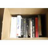 A QUANTITY OF BOOKS TO INCLUDE AUTO BIOGRAPHIES