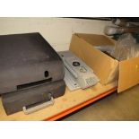 TWO LIESEGANG PORTABLE 2500 OVERHEAD PROJECTORS - NOT CHECKED