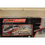 A BOXED FXD REMOTE CONTROL SERIES HELICOPTER 3.5 CH, BUILT IN GYRO, 3rd GENERATION ALLOY