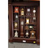 A NOVELTY MINIATURE CLOCK DISPLAY