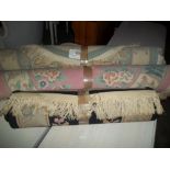 THREE ORIENTAL STYLE RUGS