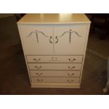 A LOUIS STYLE 4 DRAWER CHEST