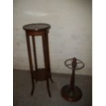 A REVOLVING STICK STAND AND A PLANT STAND