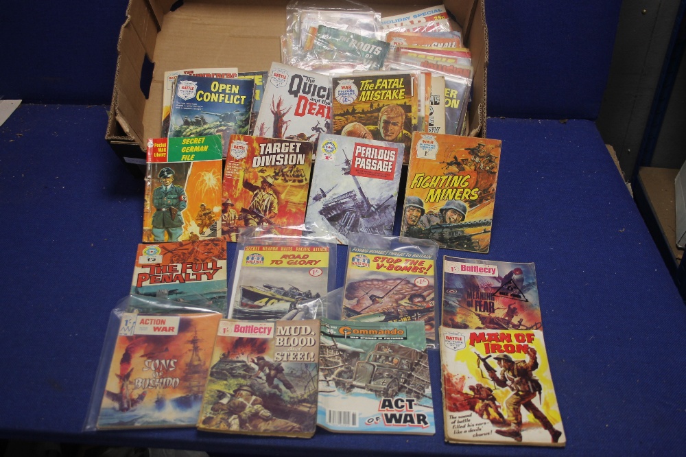 MILITARY COMICS TO INCLUDE BATTLE PICTURE LIBRARY, WAR PICTURE LIBRARY, AIR ACE PICTURE LIBRARY