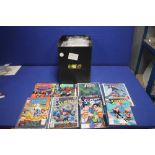 A COLLECTION OF DC COMICS, to include Superman, Forgotton Realms, Swamp Thing, The Hacker Files,