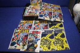 A COLLECTION OF MARVEL EXCALIBUR COMICS, including multiple issues 1990s onwards to include #2, 116,