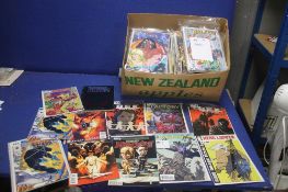 A LARGE QUANTITY OF ASSORTED COMICS, to include Shadow man, Shadow hawk, Judgement day, Cult, Head