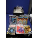 A BOX OF DC COMICS, to include Superman The Man Of Steel, Hawk and Dove, Tomb of Dracula,