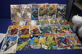 A QUANTITY OF COMICS, to include DC'S, Marvel, Firebrand #1, Outlaw 7 #2, Heros reborn, Two face,