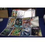 A TRAY OF MISCELLANEOUS COMICS, to include Suicide Squad, Savage Dragon, Mythos, Pulp the Griffin,