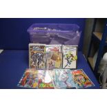 A LARGE TRAY OF MISCELLANEOUS COMICS, to include Electropolis, Cross Overs, Suicide Risk, Sea of