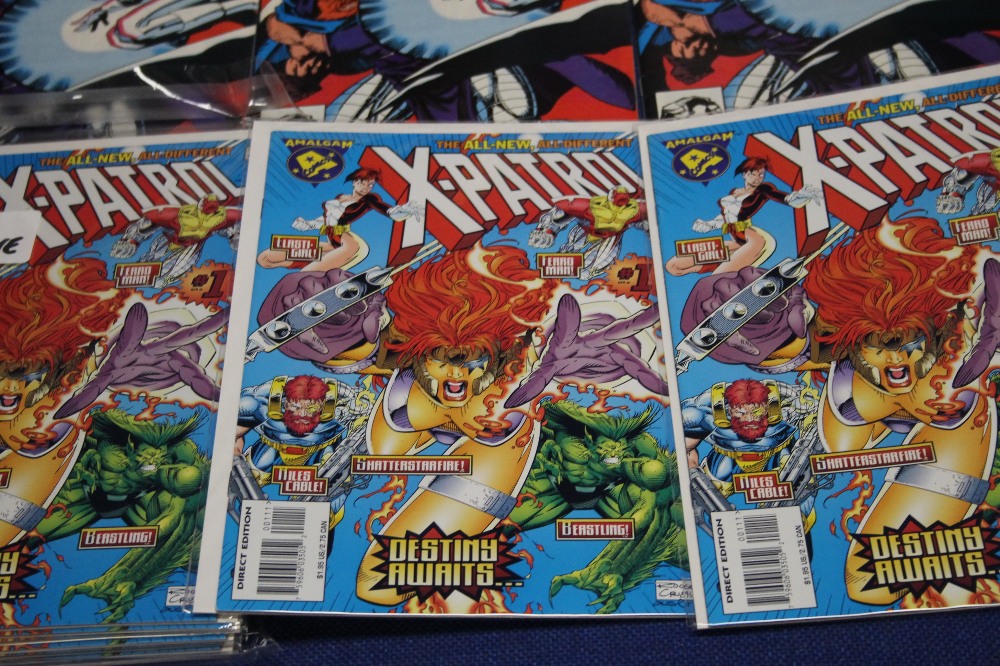 AMALGA COMICS- X PATROL TWENTY PLUS ISSUES OF VOLUME 1 APRIL 1996, together with 12 X factor - Image 2 of 5