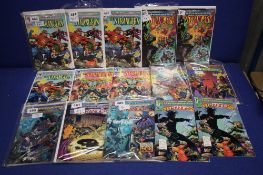 A COLLECTION OF MALIBU STRANGERS COMICS, to include 3 copies of Ultraverse and The Strangers issue