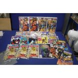 A COLLECTION OF DC, MARVEL AND OTHER COMICS, to include Liberty, The Savage She Hulk, Death Star,