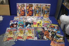 A COLLECTION OF DC, MARVEL AND OTHER COMICS, to include Liberty, The Savage She Hulk, Death Star,