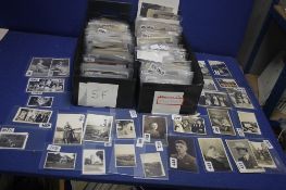 TWO TRAYS OF GENERAL PHOTOGRAPHS IN MANY HUNDREDS, mainly early 20th century of people and places