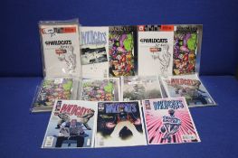 A COLLECTION OF WILDCATS COMICS, to include #1 source book numerous copies