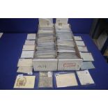 TWO BOXES OF ASSORTED LETTERS AND DOCUMENTS
