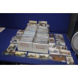 TWO BOXES OF TOPOGRAPHICAL POSTCARDS IN MANY HUNDREDS, to include Edwardian examples