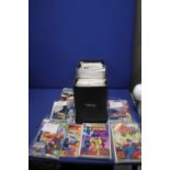 A BOX OF DC COMICS, to include Crimson Avenger, Hammer Locke, Legion Power, Superman etc