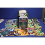 A TRAY OF DC COMICS, to include Takion, Atlantis, Martian Manhunter, Hawk World, Vamps etc