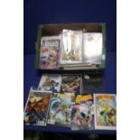 A TRAY OF MAINLY MARVEL COMICS, to include She Hulk, Punisher, Sentinel, Phoenix resurrection etc