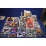 A TRAY OF MISCELLANEOUS COMICS, to include Impossible, First Strike, Wake the Dead, Cosmic