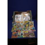 A QUANTITY OF EAGLE COMICS AND PICTURE LIBRARY BOOKS