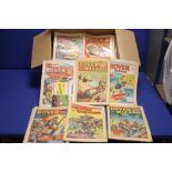 A COLLECTION OF ROVER AND WIZARD COMICS, to include 1964