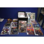 A TRAY OF ASSORTED COMICS to include Darkhorse Comics, Starwars, Boris the Bear, Calamitity Kate,