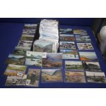 A BOX OF SCOTTISH INTEREST POSTCARDS IN MANY HUNDREDS, to include Glasgow, River Don, Dunoon,