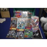 A TRAY OF IMAGE COMICS, to include mainly Shadow Hunt and Shadow Hawk (TRAY NOT INCLUDED)"