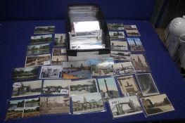 A BOX OF LONDON INTEREST POSTCARDS IN MANY HUNDREDS, to include Cenotaph, Whitehall, Tower of