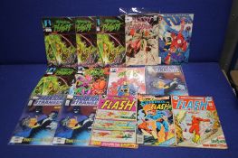 A COLLECTION OF COMICS, to include King Flash Gordon issue 91, DC Flash issues 82,221,223,