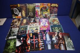 A COLLECTION OF HORROR COMICS, to include Monster pile up, Monster, Grave diggers, Secret skull etc