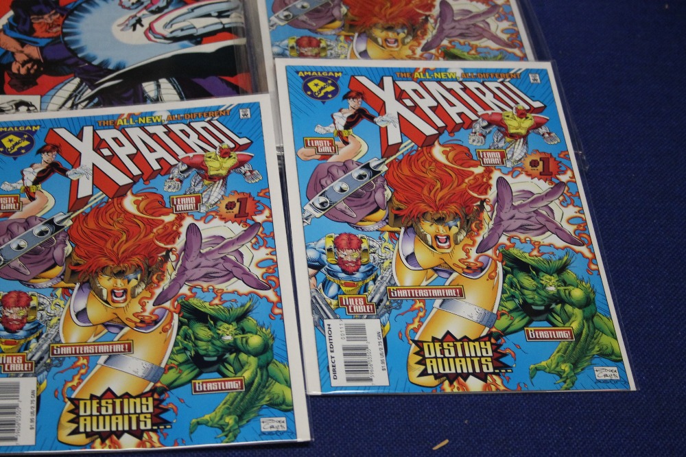 AMALGA COMICS- X PATROL TWENTY PLUS ISSUES OF VOLUME 1 APRIL 1996, together with 12 X factor - Image 3 of 5