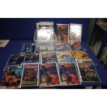 A TRAY OF CLIFF HANGER COMICS, to include Battle Chasers, Crimson, together with a collection of